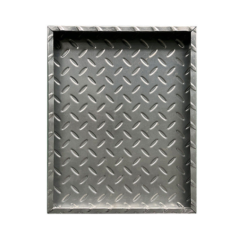 Personalizado não deslize o aço chapeiam não a placa de metal do patim para a inspeção do painel do picovolt