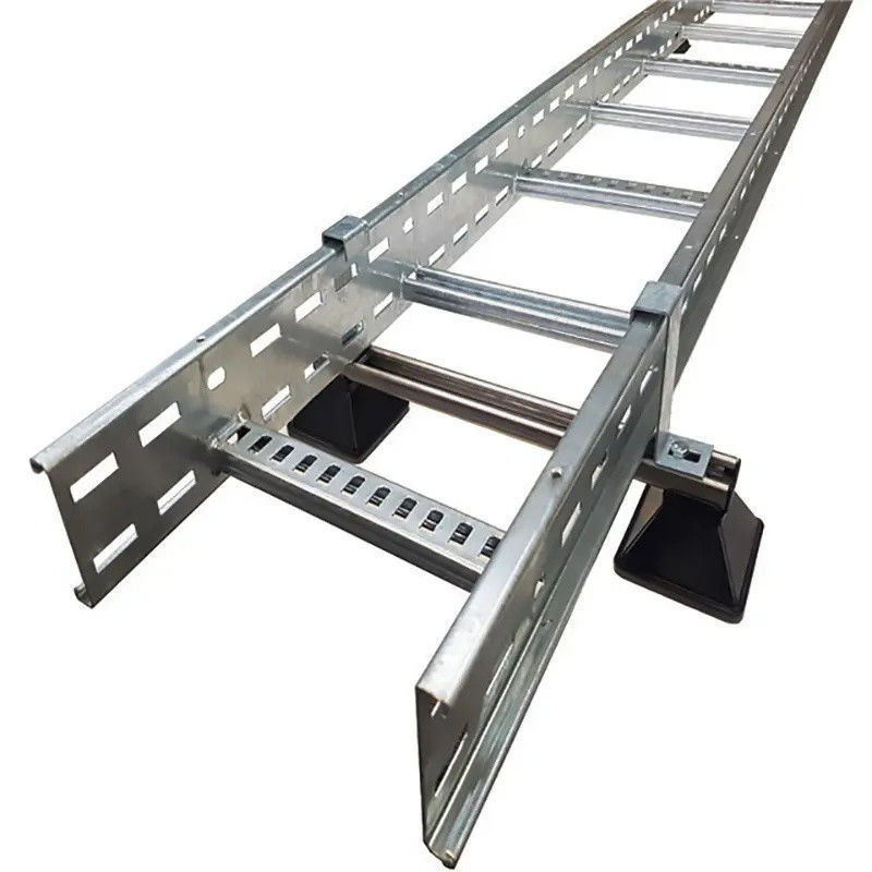 1.5 - tipo resistência da escada de 2.5mm de corrosão de Tray Galvanised Steel Cable Tray do cabo