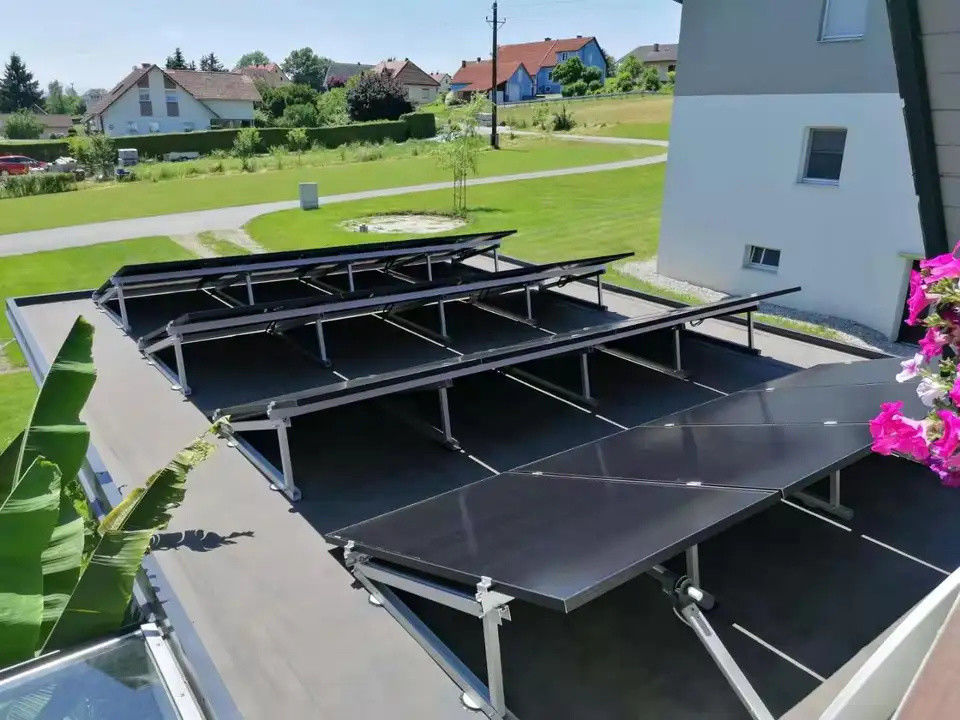 Suporte facilmente montados do painel solar para a instalação aberta do campo do local