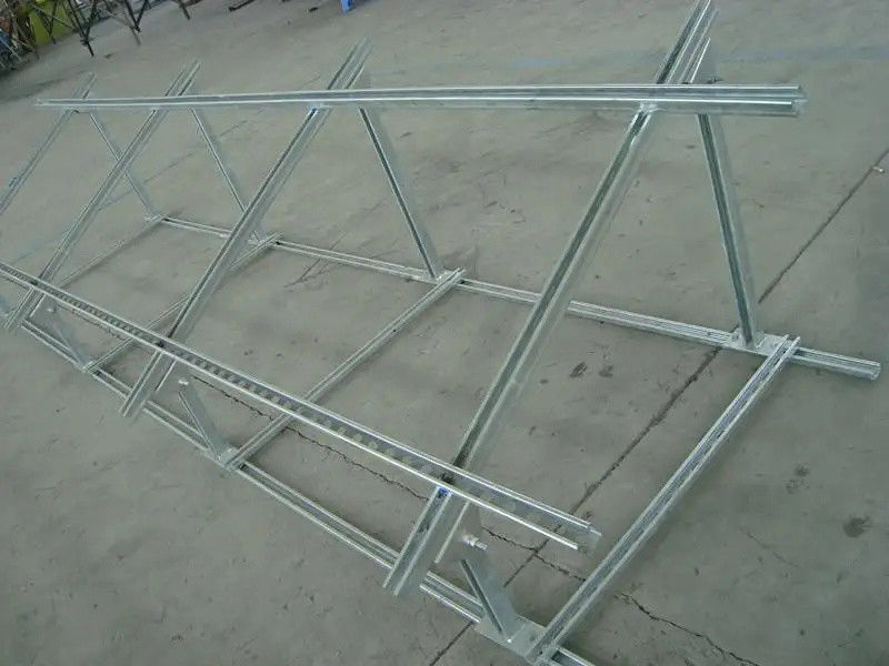 Suporte facilmente montados do painel solar para a instalação aberta do campo do local