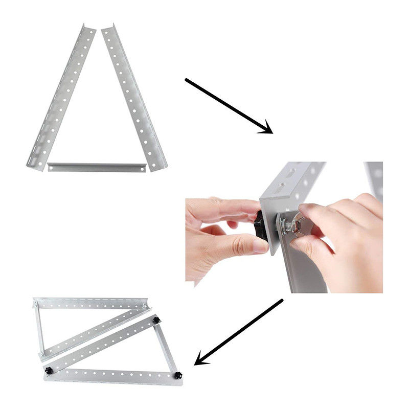 Montagem Kit For Cement Roof Installation da inclinação do painel solar da resistência do vento