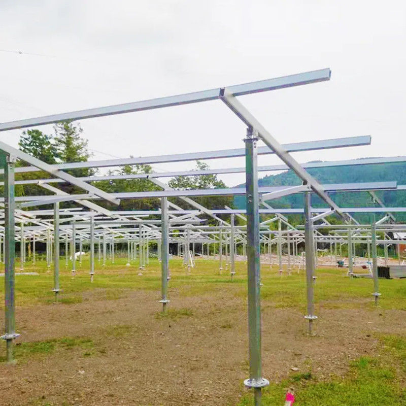 Sistema de montagem solar de alumínio ajustável resistência à corrosão para instalação solar