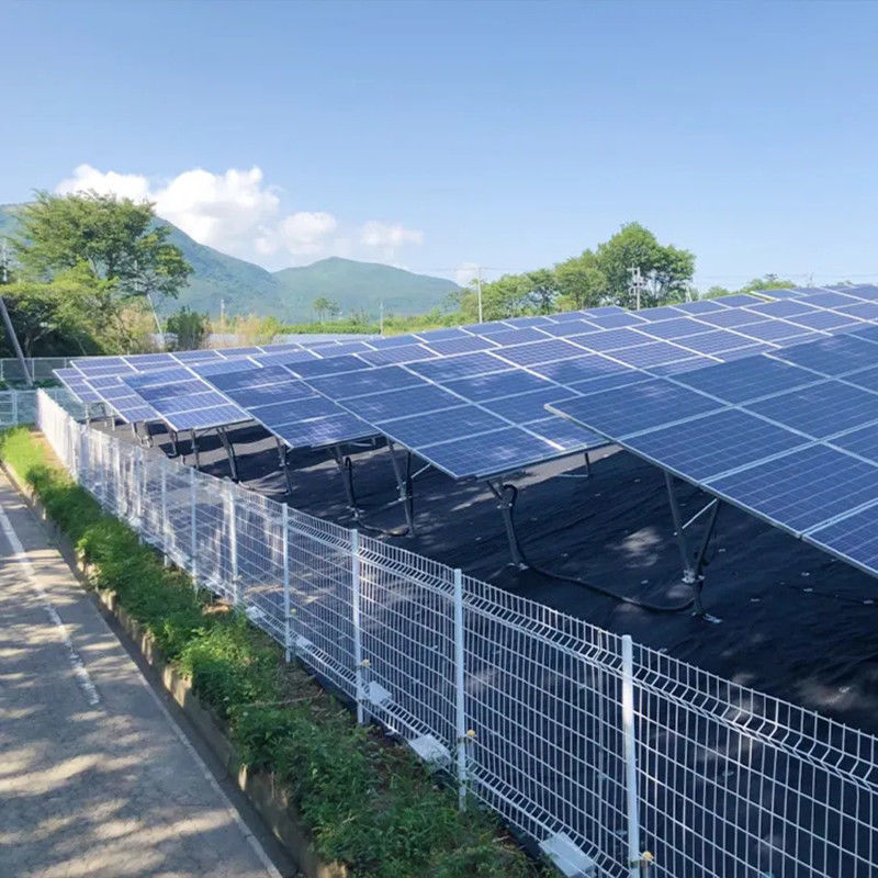 Sistema de montagem solar de alumínio ajustável resistência à corrosão para instalação solar