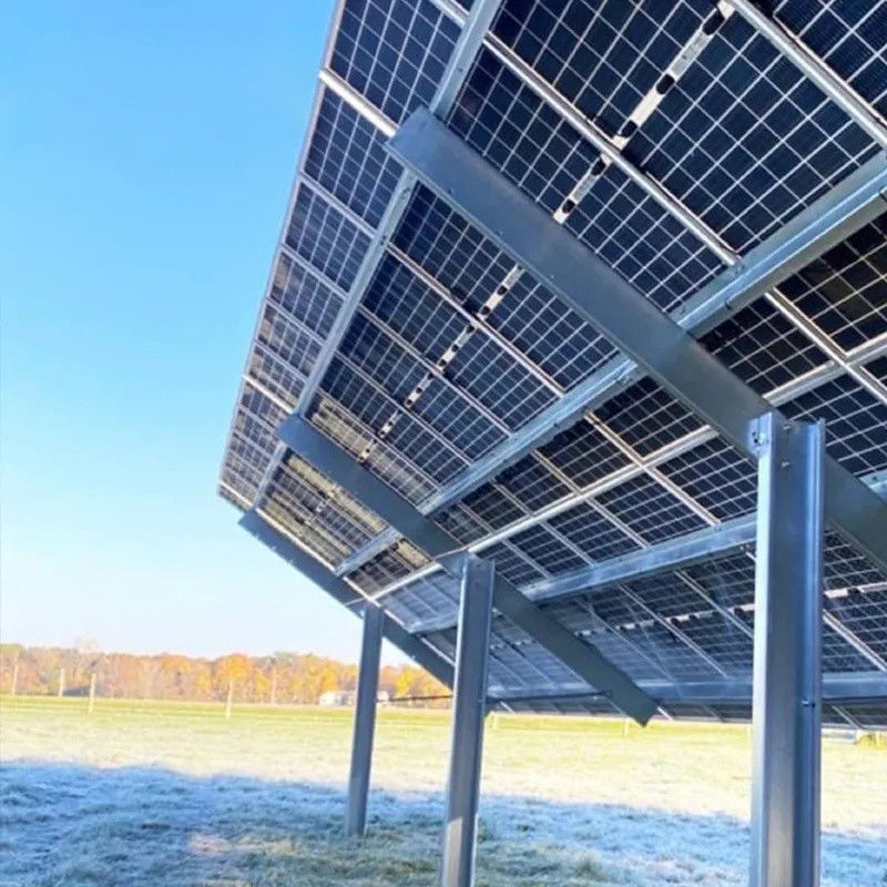 Galvanizado a quente 0-60 graus Ângulo de inclinação Sistema de montagem solar Alumínio Zinco Magnésio revestido