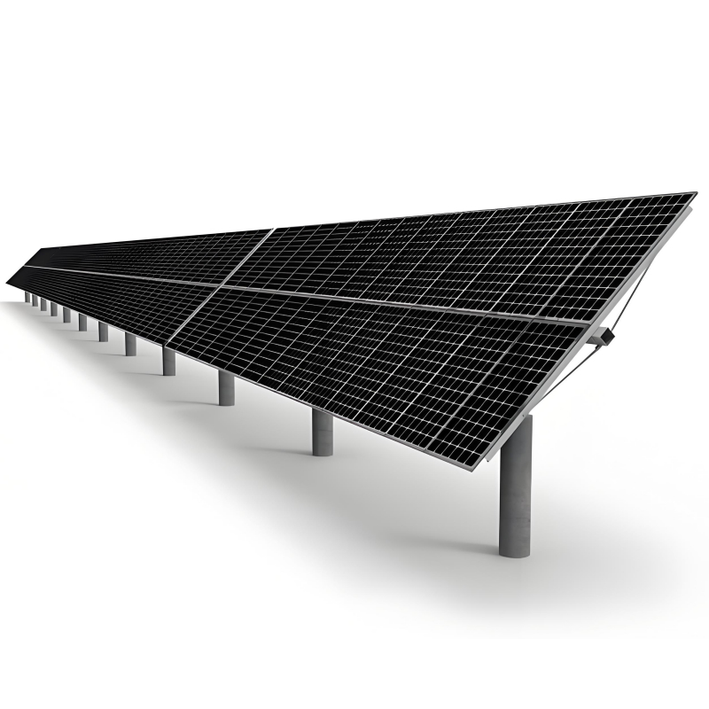 Suportes de montagem de painéis solares com dimensões e funções personalizáveis concebidos para instalações de sistemas de painéis solares estáveis