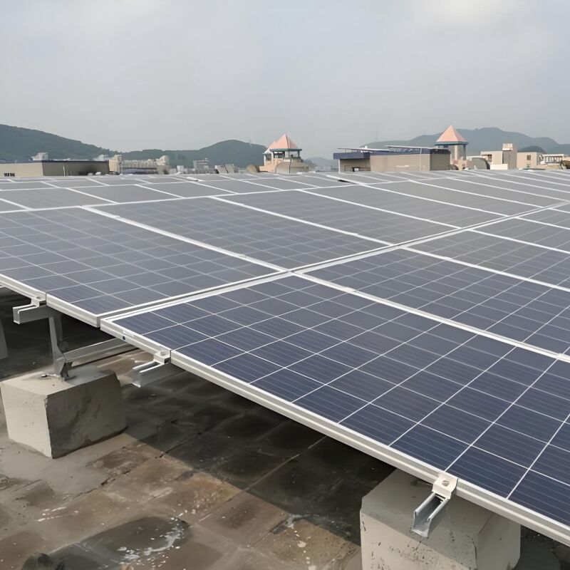 Suportes de montagem de telhados de painéis solares resistentes ao vento com garantia de 10 anos e carga de vento de 216 km/h para telhados metálicos