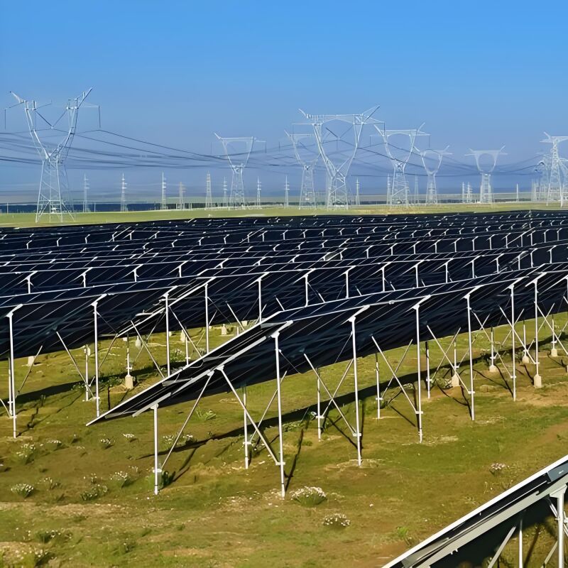 Suportes de montagem solar em solo que proporcionam um sistema de montagem com inclinação ajustável e forte resistência às cargas ambientais