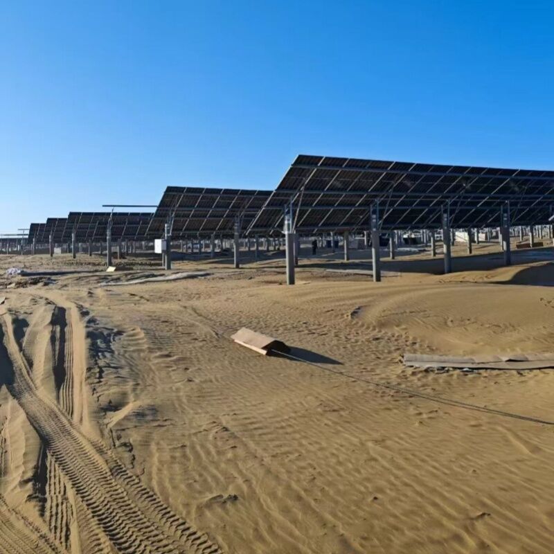 Ground Solar Mounting Brackets modular design with extruded aluminum rails and durable alloy steel components for solar support