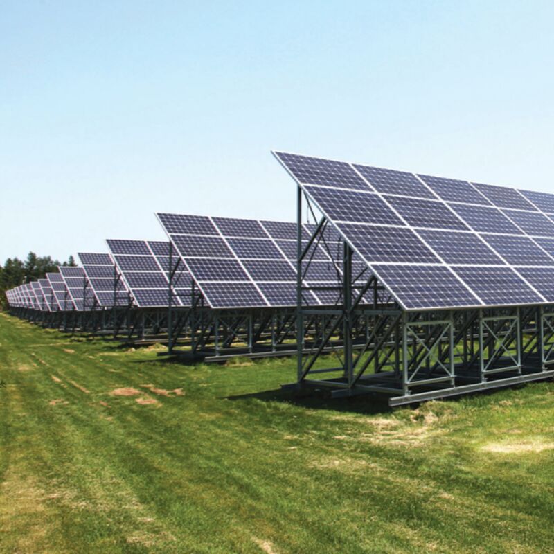 Sistema de montagem flexível e ajustável com design patenteado para instalação segura e solar