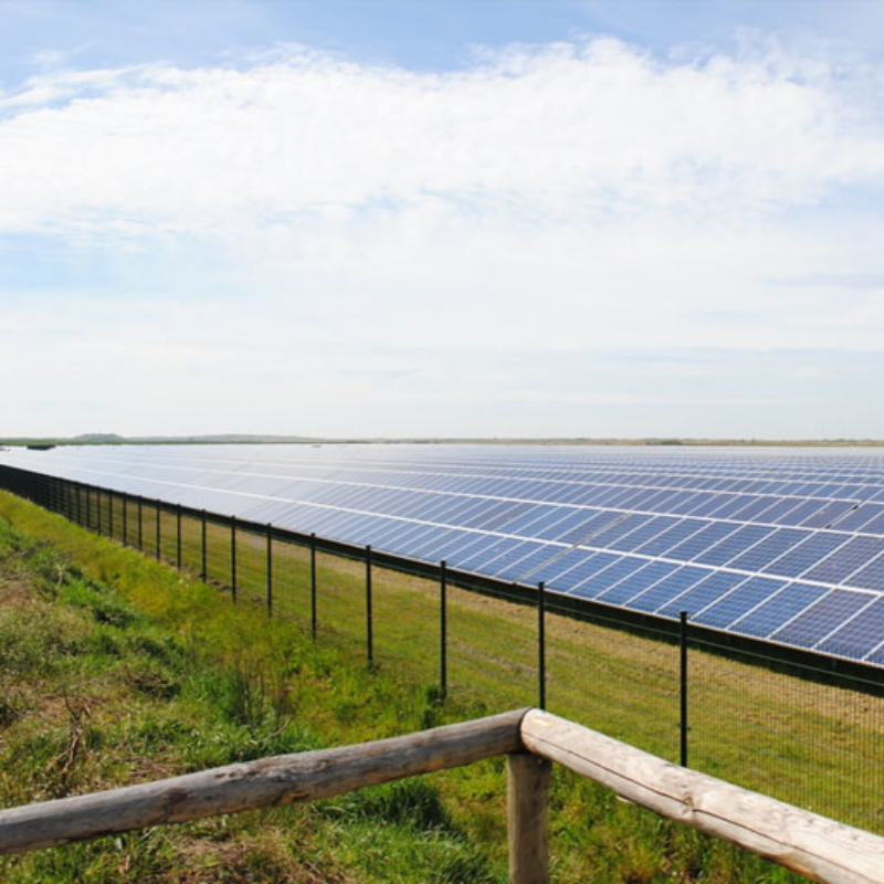 Heavy duty Ground Solar Mounting Brackets featuring extruded aluminum support rails and adjustable mounting feet for precise alignment